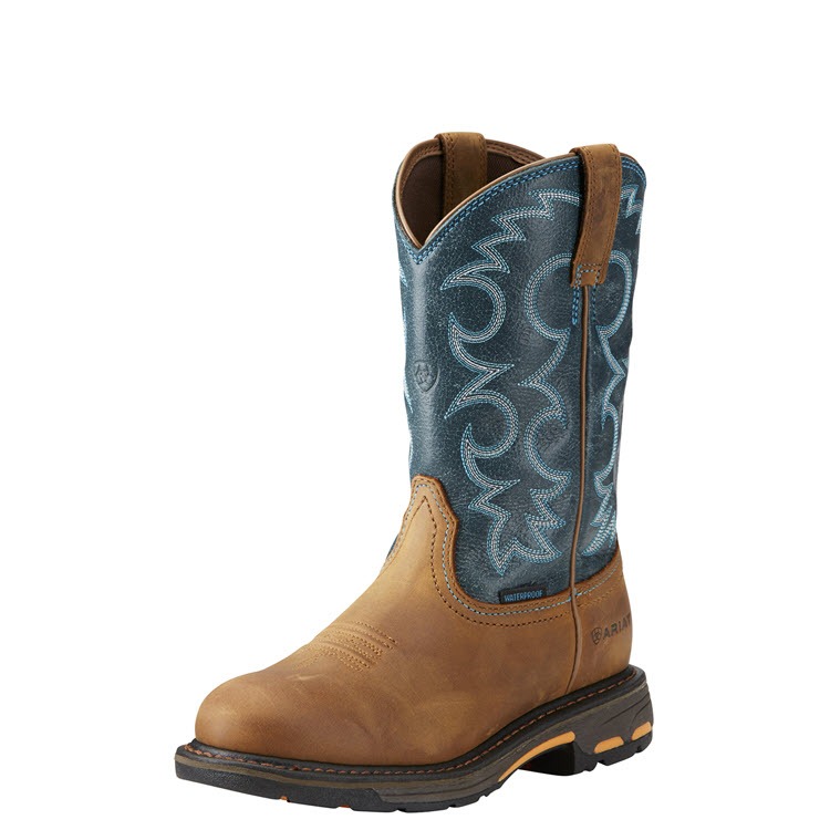 Ariat soft deals toe work boots