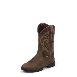 Justin Women's Soft Toe Boots-GSL9040_Lovebug George Strait Cowboy Boot ...